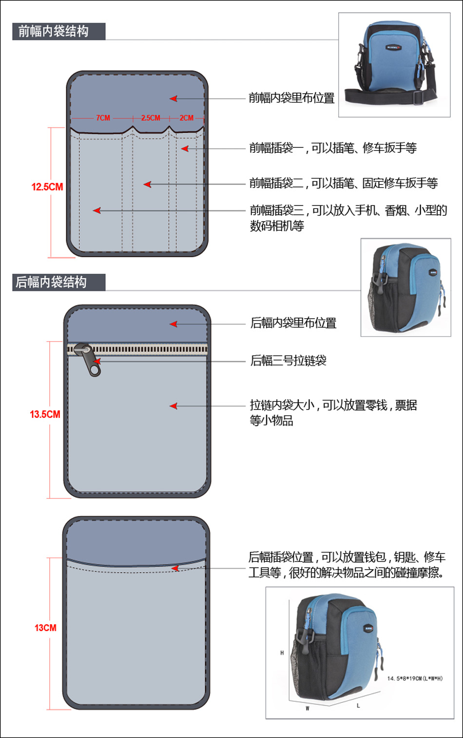 Sacoche pour vélo - Ref 2220358 Image 11