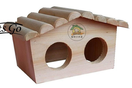 free shipping   Hamster Wooden nest double-deck attic luxury villa Wooden house djungarian hamster Son Warm nest Hamster supplies