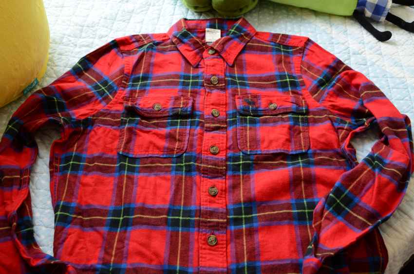 af shirt male Long sleeve Autumn and winter thickening  Flannel U.S.A goods in stock quality goods abercrombiefitch