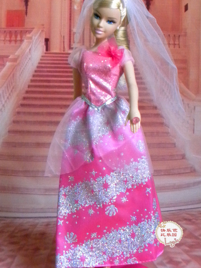 30 centimeter height doll Of Clothing   Princess Dress   full dress   Genuine 6 points bjd    Jenny Wearable